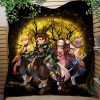 Moon Demon Slayer Moonlight Quilt Blanket Nearkii