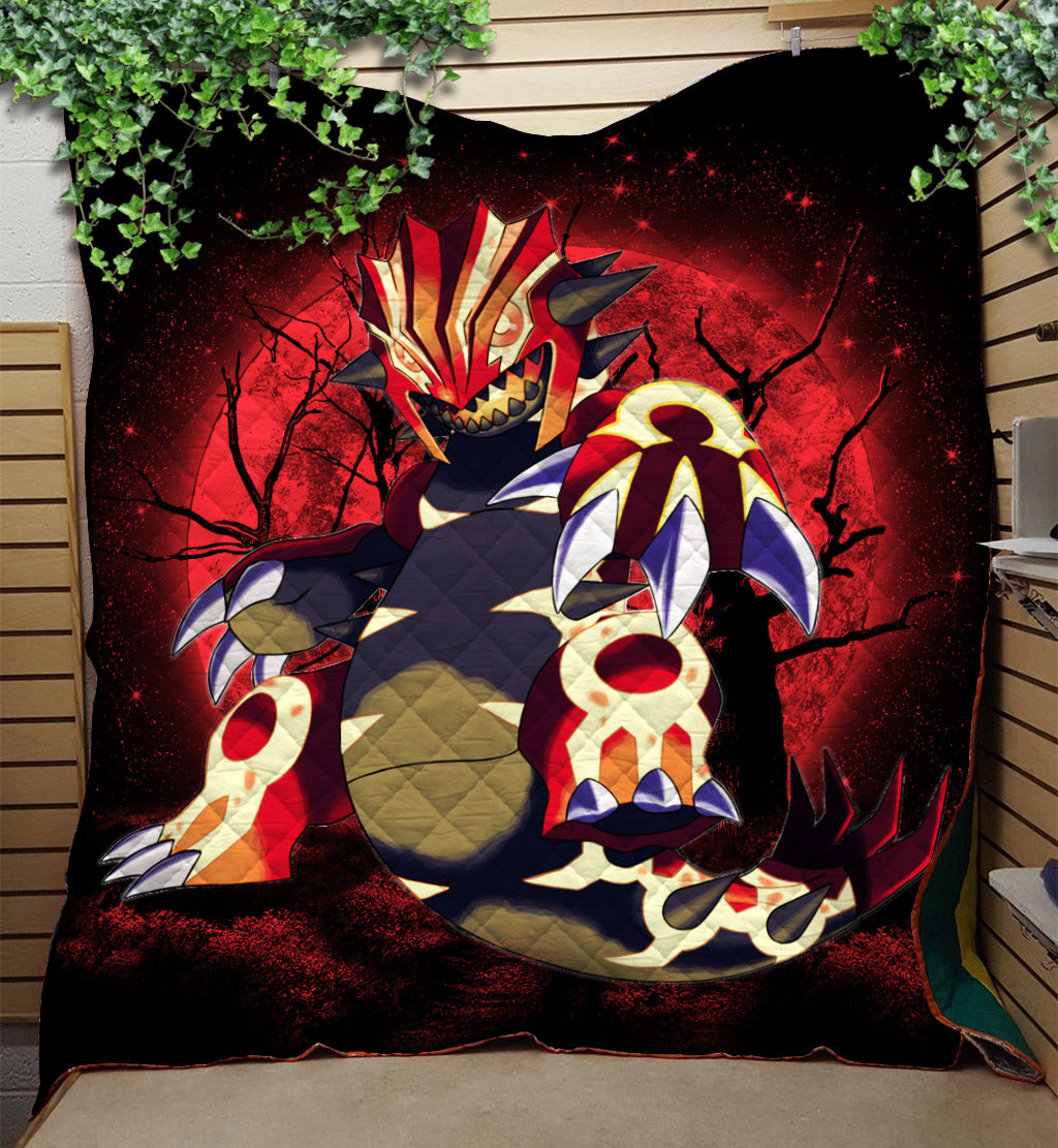 Pokemon Mega Proudon Moonlight Quilt Blanket Nearkii