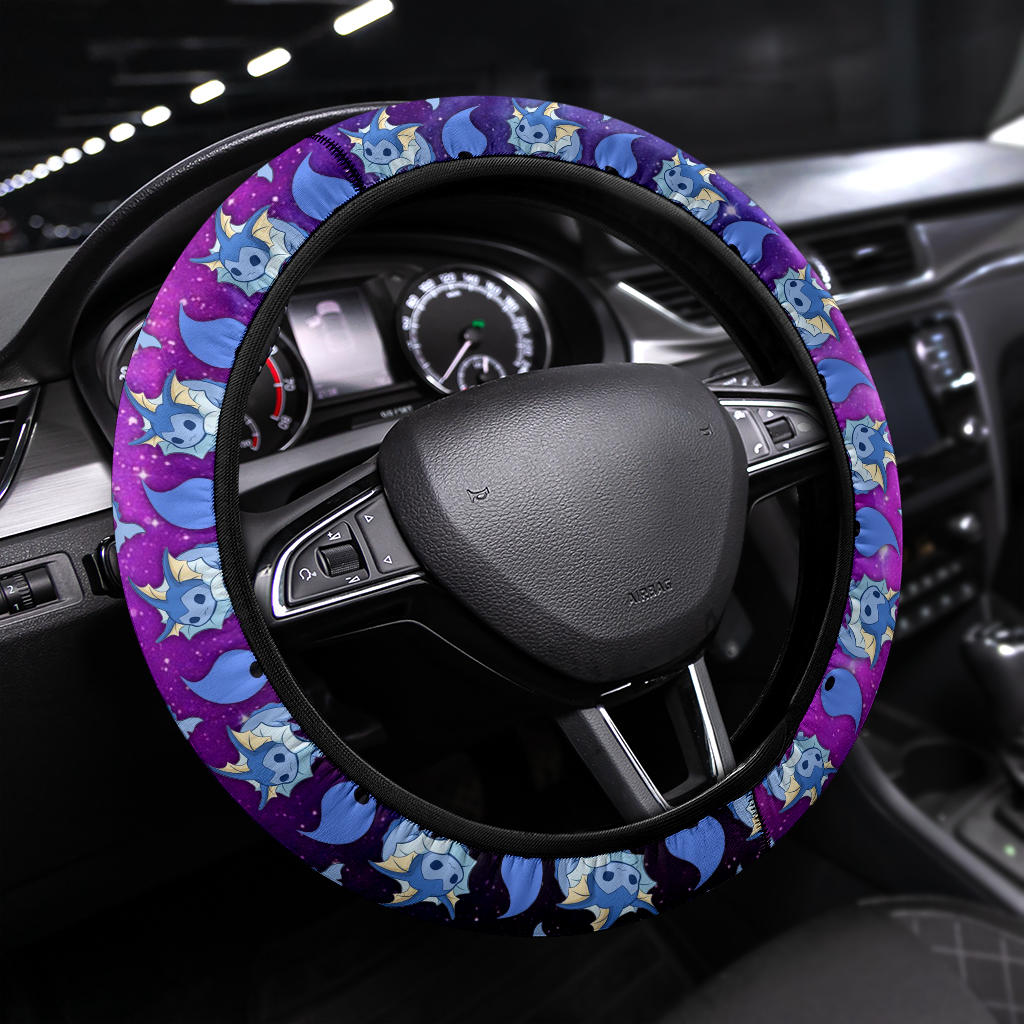 Pokemon Galaxy Vaporeon Eevee Evolution Car Steering Wheel Cover Nearkii