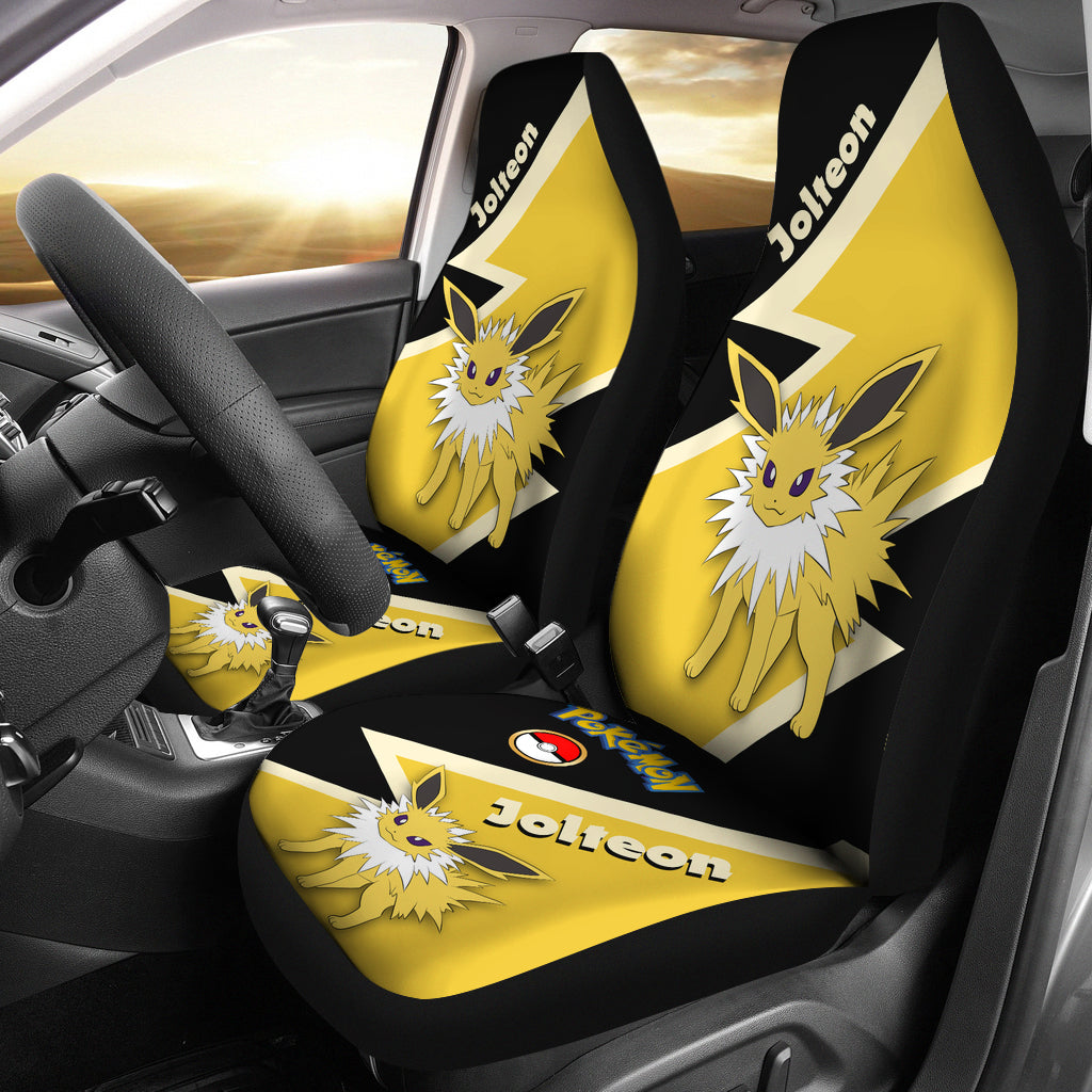 Jolteon Pokemon Premium Custom Car Seat Covers Decor Protectors Nearkii