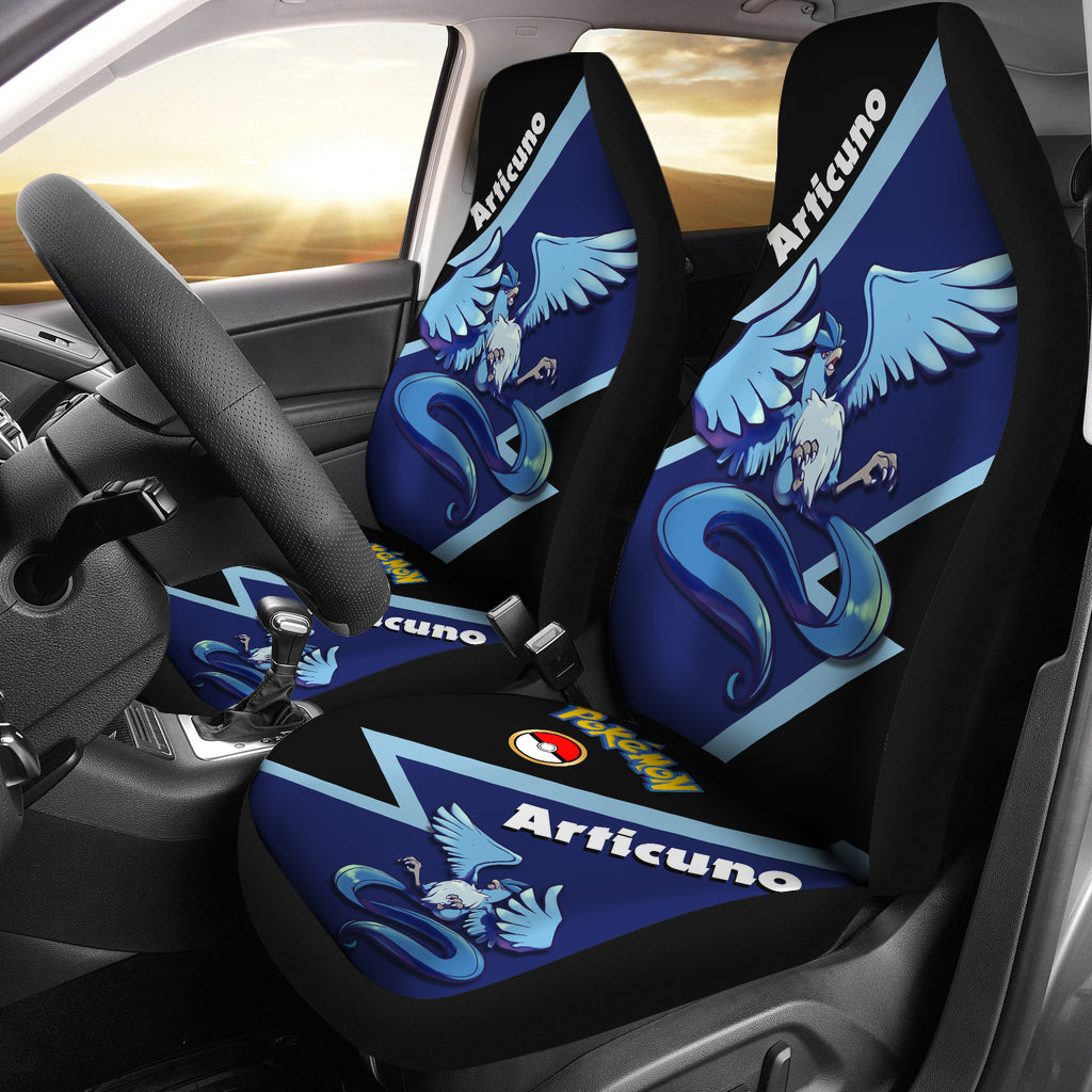 Articuno Pokemon Premium Custom Car Seat Covers Decor Protectors Nearkii