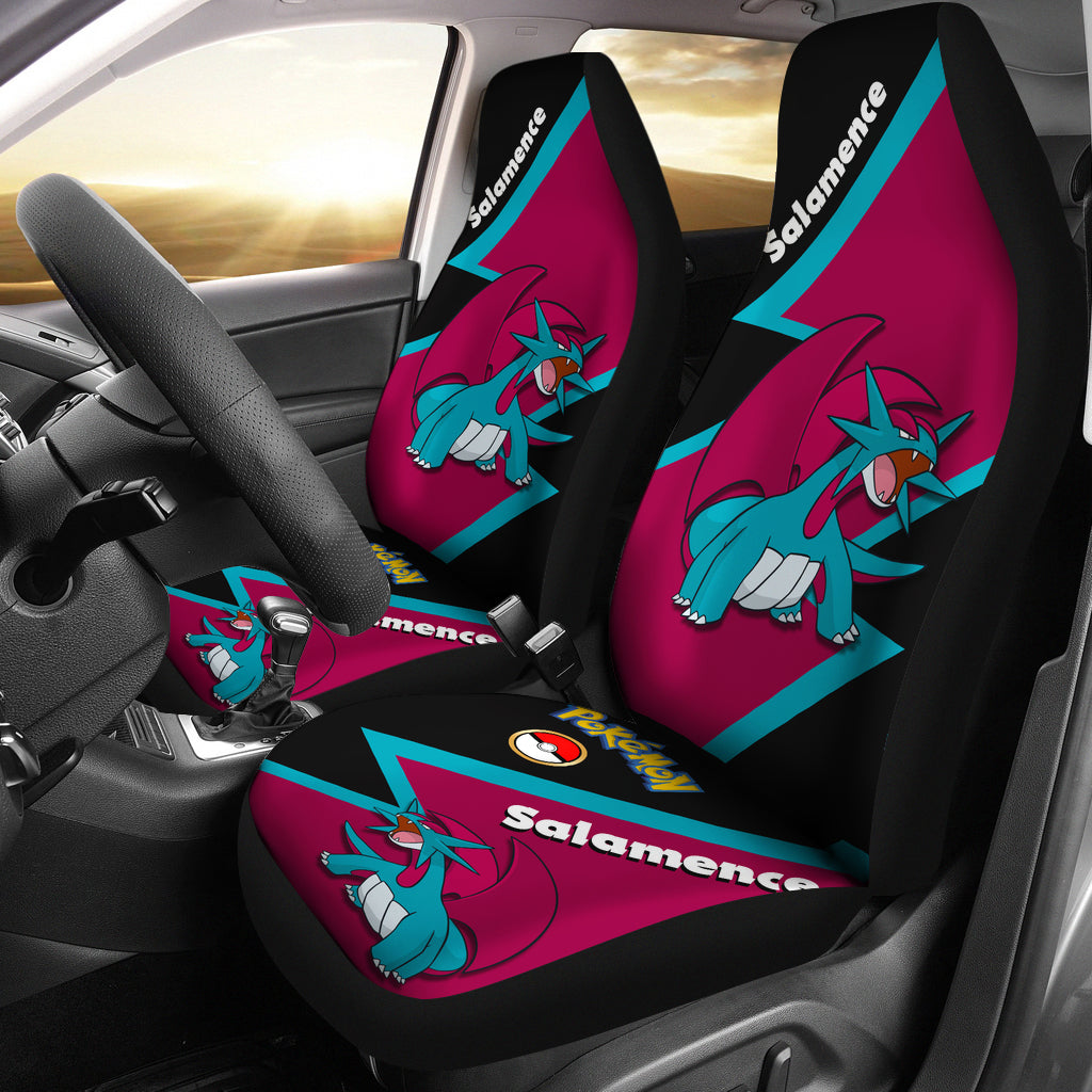 Salamence Pokemon Premium Custom Car Seat Covers Decor Protectors Nearkii
