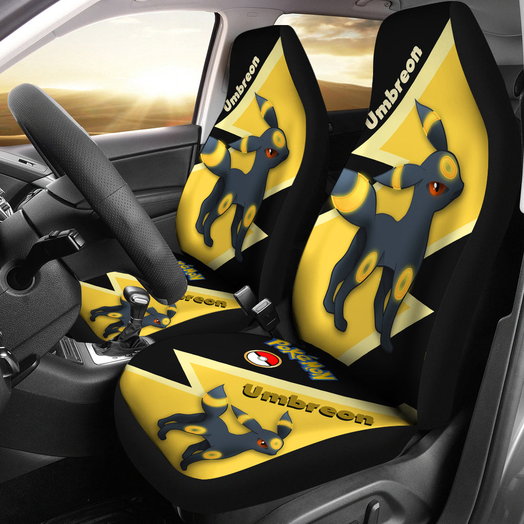 Umbreon Pokemon Premium Custom Car Seat Covers Decor Protectors Nearkii