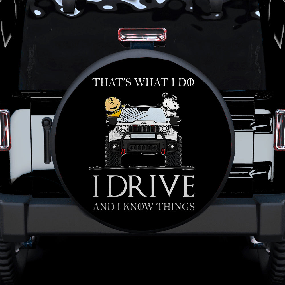 That Is What I Do Snoopy Ride Jeep Car Spare Tire Covers Gift For Campers Nearkii