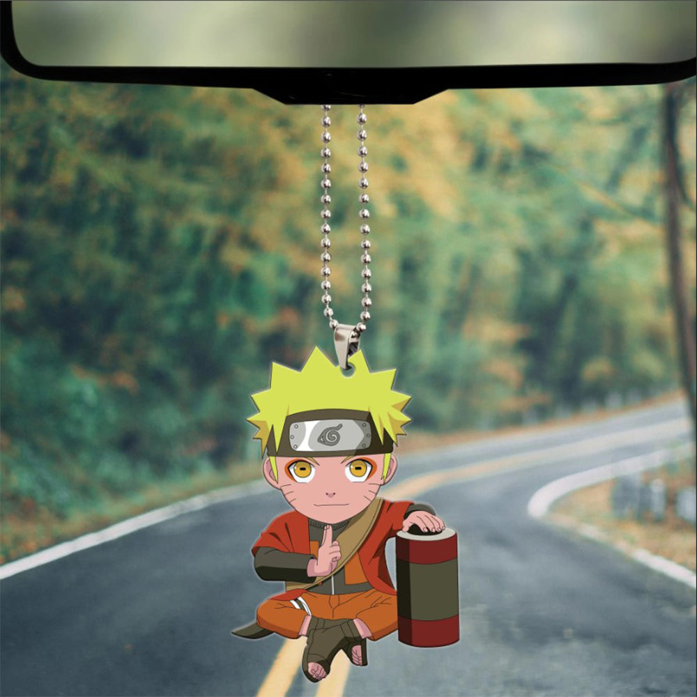 Naruto Anime Naruto Uzumaki Car Ornament Custom Car Accessories Decorations Nearkii