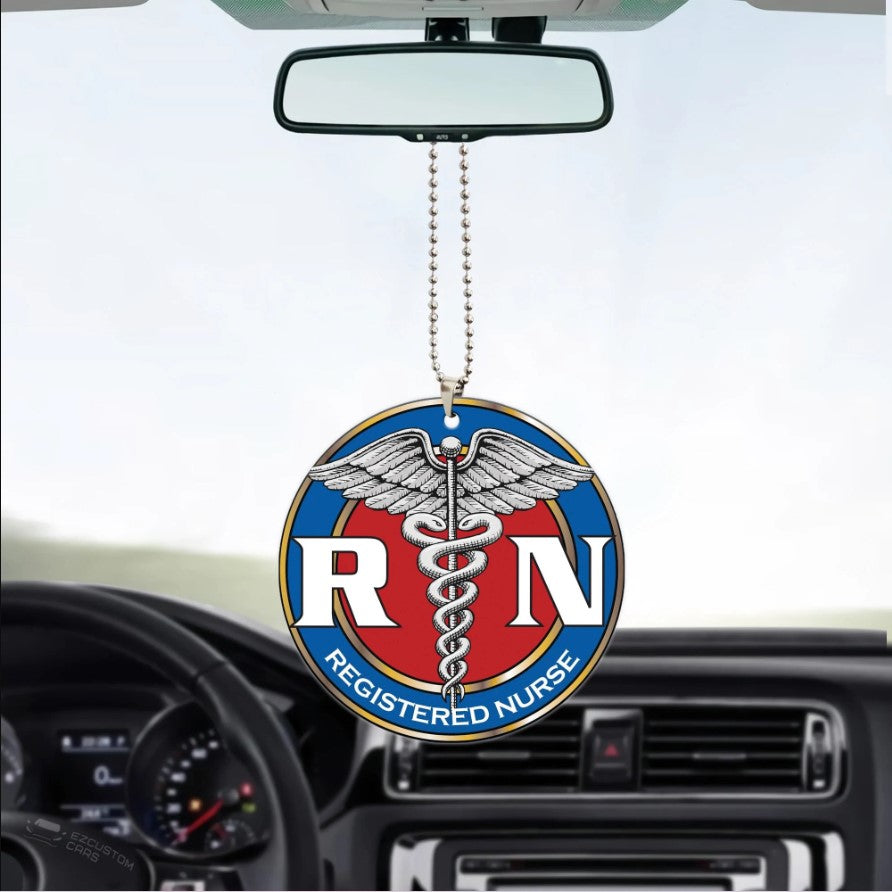 Nurse Symbol Car Ornament Custom Car Accessories Decorations Nearkii