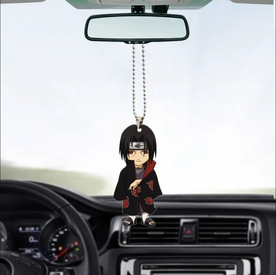 Akatsuki Itachi Uchiha Car Ornament Custom Car Accessories Decorations Nearkii