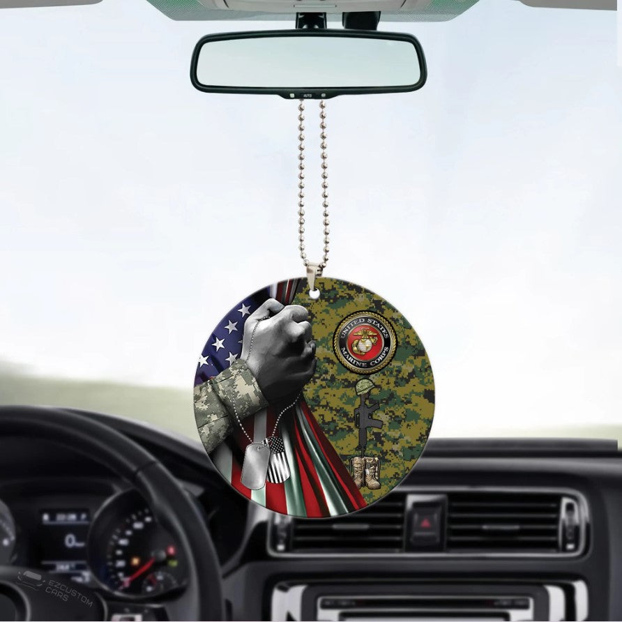 Military Marine Corps Car Ornament Custom Car Accessories Decorations Nearkii
