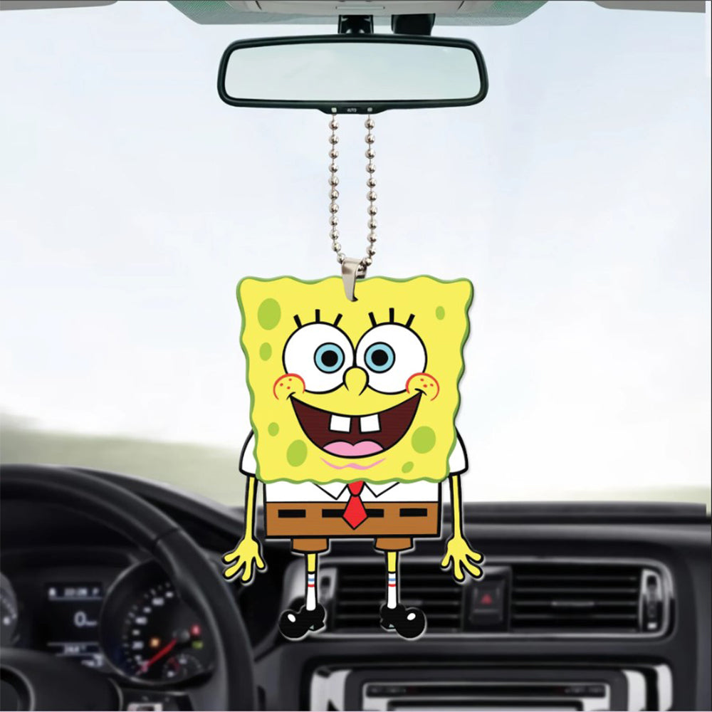 Spongebob Squarepants Car Ornament Custom Car Accessories Decorations Nearkii