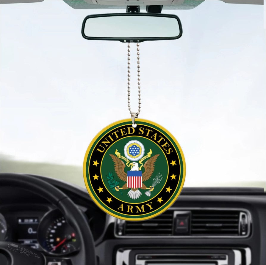 Military US Army Car Ornament Custom Car Accessories Decorations Nearkii