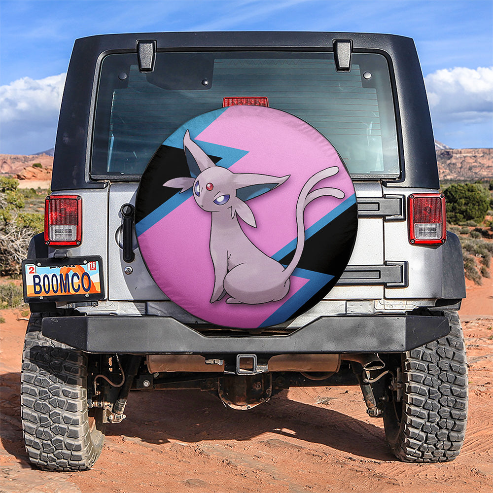 Espeon Pokemon Car Spare Tire Covers Gift For Campers Nearkii