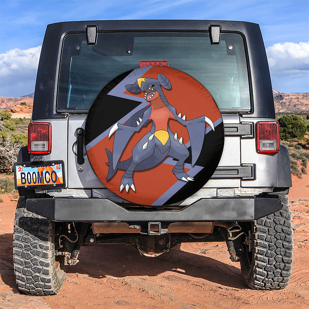 Garchomp Pokemon Car Spare Tire Covers Gift For Campers Nearkii