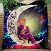 Sailor Moon Love You To The Moon Galaxy Quilt Blanket Nearkii
