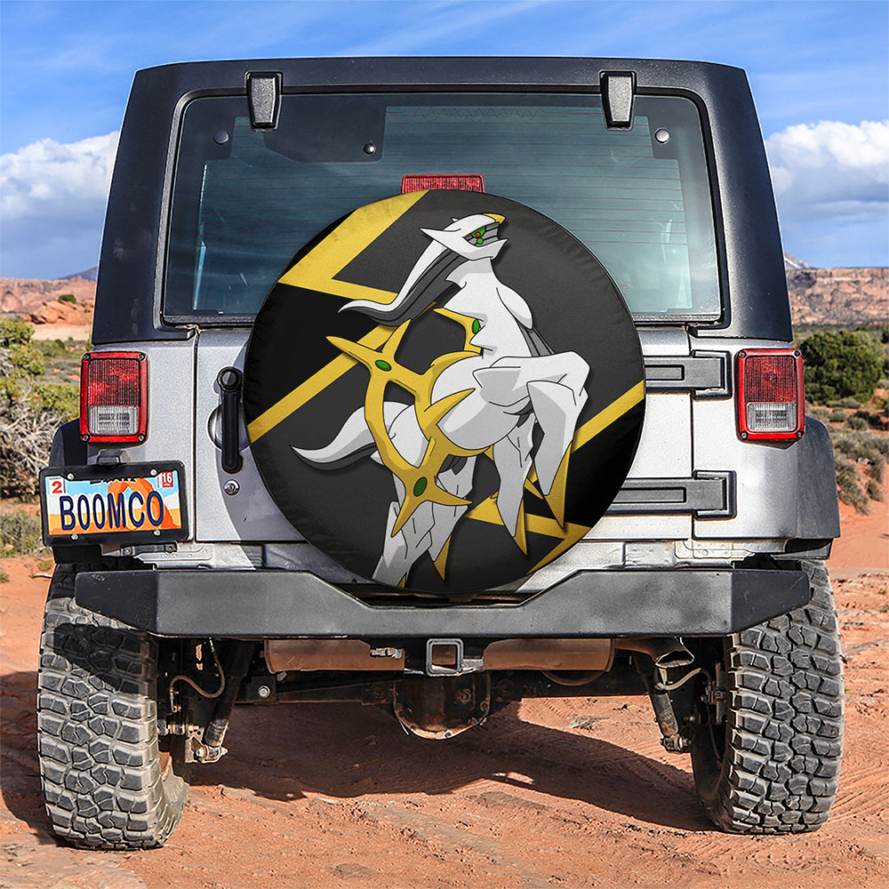 Arceus Pokemon Car Spare Tire Covers Gift For Campers Nearkii