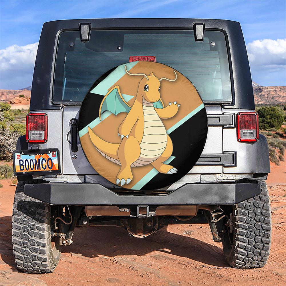 Dragonite Pokemon Car Spare Tire Covers Gift For Campers Nearkii