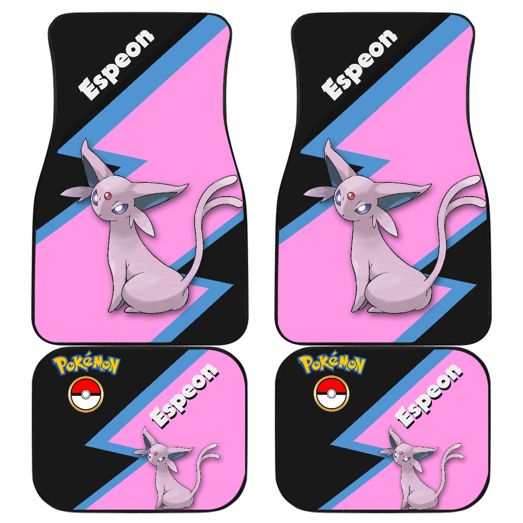 Espeon Pokemon Car Floor Mats Car Accessories Nearkii