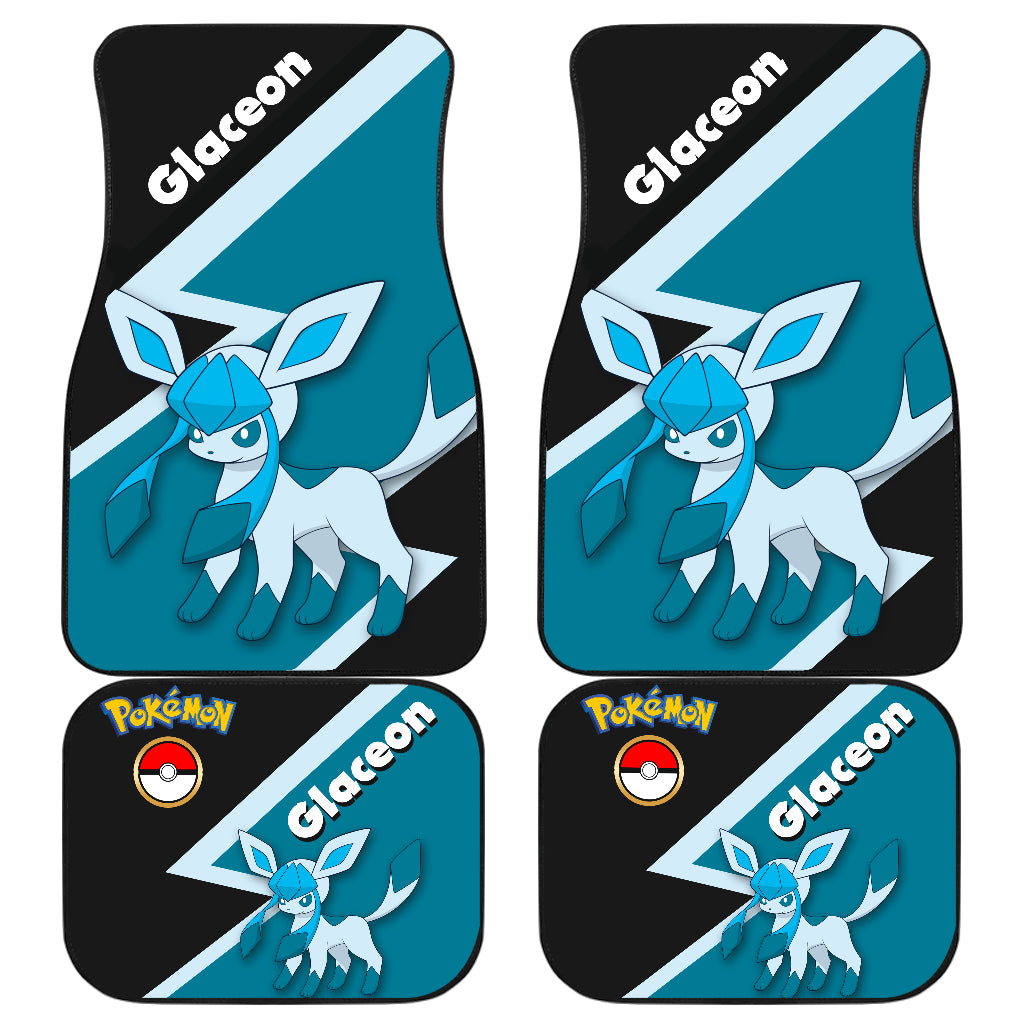 Glaceon Pokemon Car Floor Mats Car Accessories Nearkii