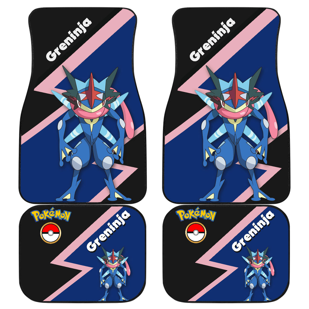 Greninja Pokemon Car Floor Mats Car Accessories Nearkii