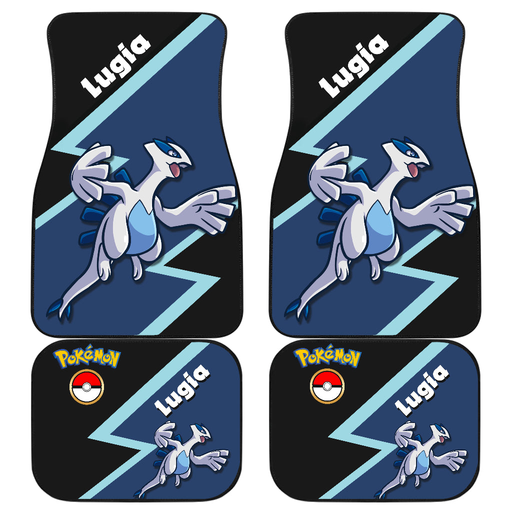 Lugia Pokemon Car Floor Mats Car Accessories Nearkii