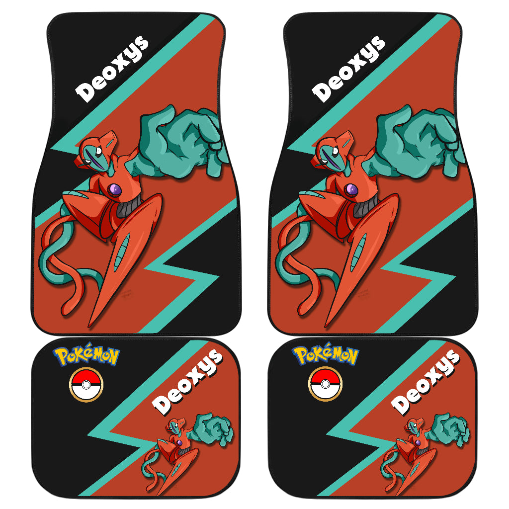 Deoxys Pokemon Car Floor Mats Car Accessories Nearkii