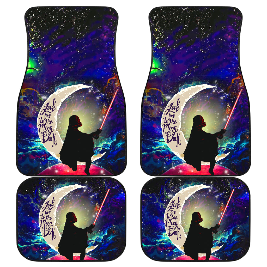 Star War Love You To The Moon Galaxy Car Floor Mats Car Accessories Nearkii