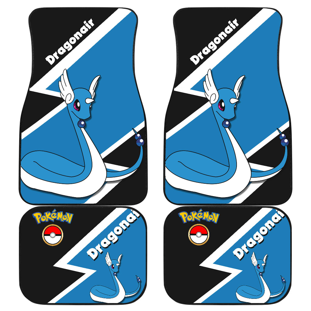 Dragonair Pokemon Car Floor Mats Car Accessories Nearkii