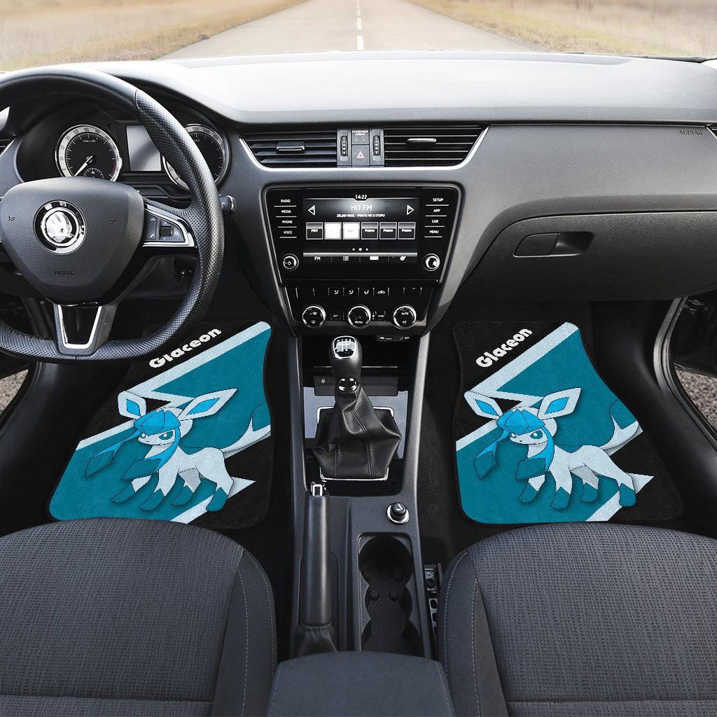 Glaceon Pokemon Car Floor Mats Car Accessories Nearkii