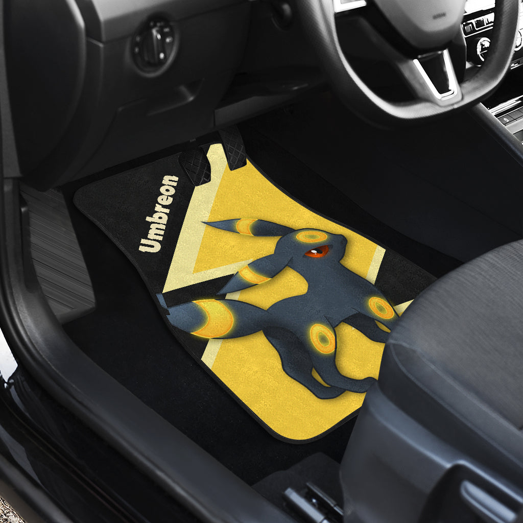 Umbreon Pokemon Car Floor Mats Car Accessories Nearkii