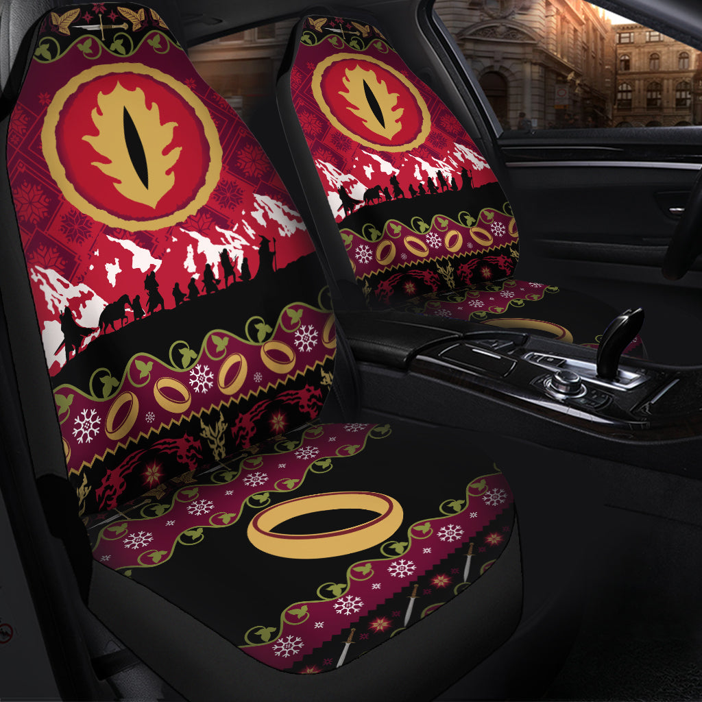 Lord Of The Rings Christmas Premium Custom Car Seat Covers Decor Protectors Nearkii