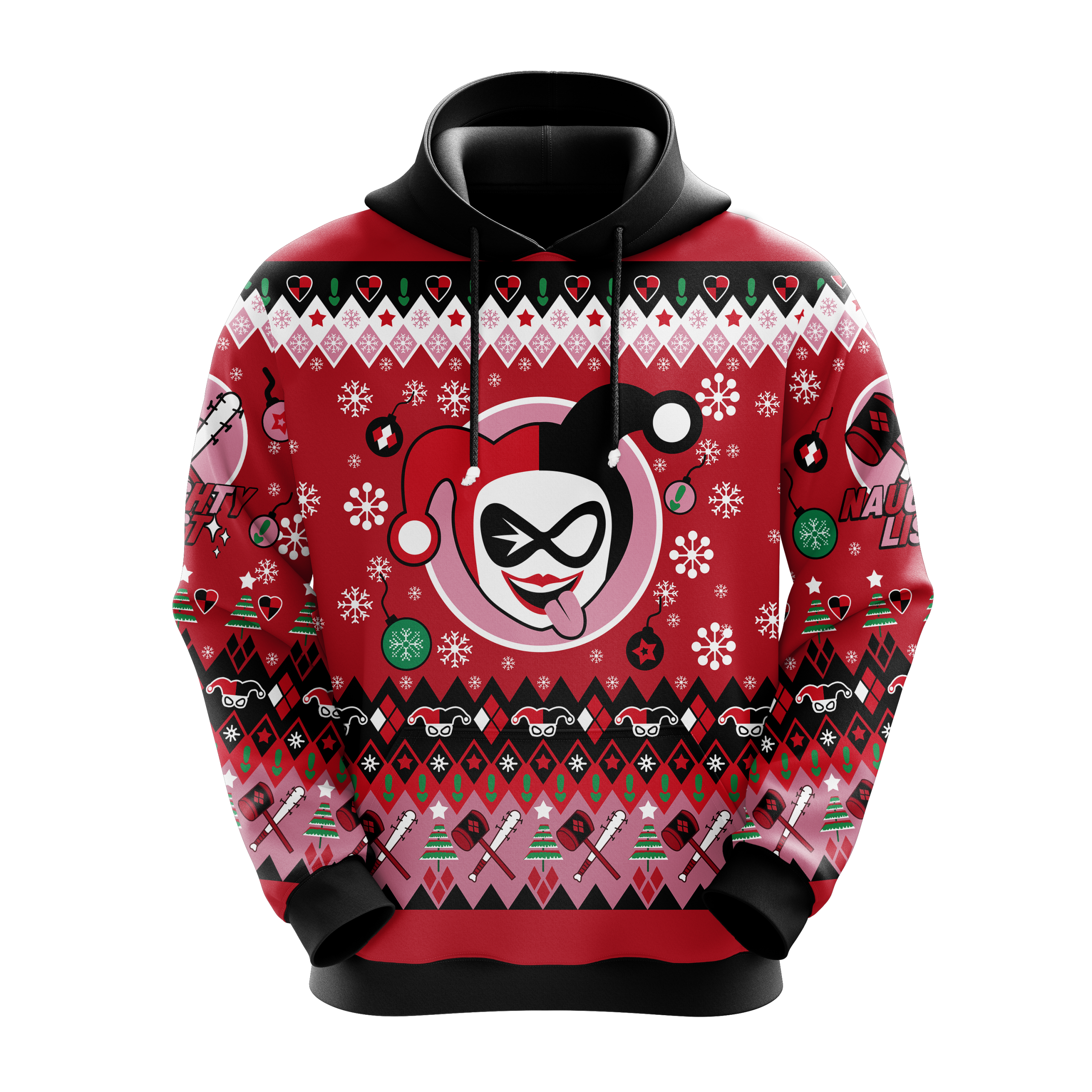 Harley Quinn Christmas Hoodie Amazing Gift Idea Christmas Gift Nearkii