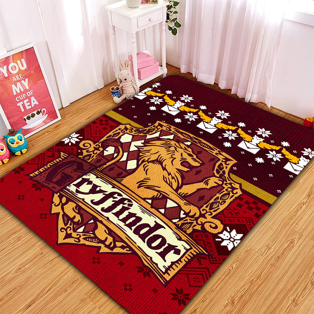 Harry Potter Gryfindor Rug Carpet Rug Home Room Decor Nearkii