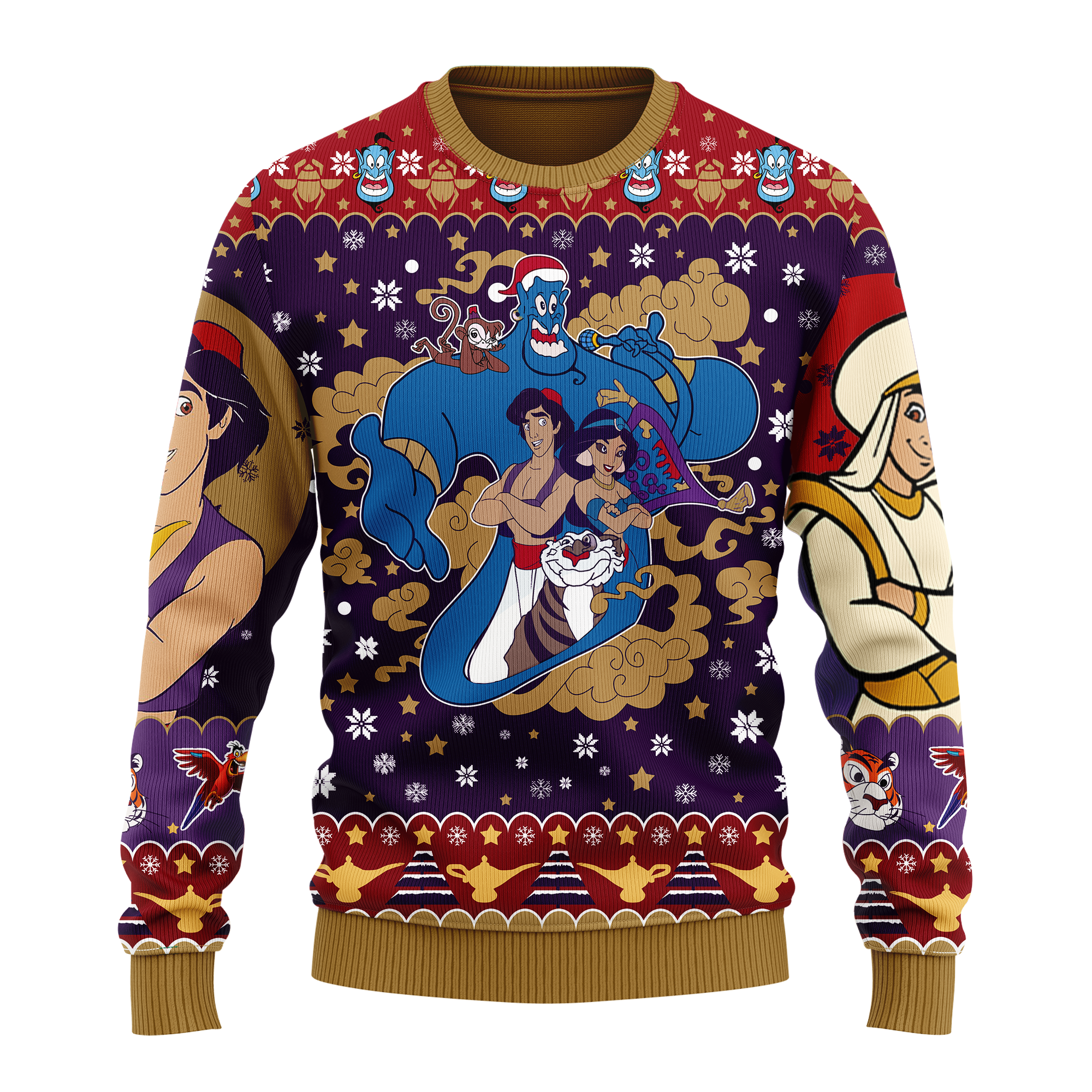 Aladin Ugly Christmas Sweater Anime Xmas Gift Nearkii