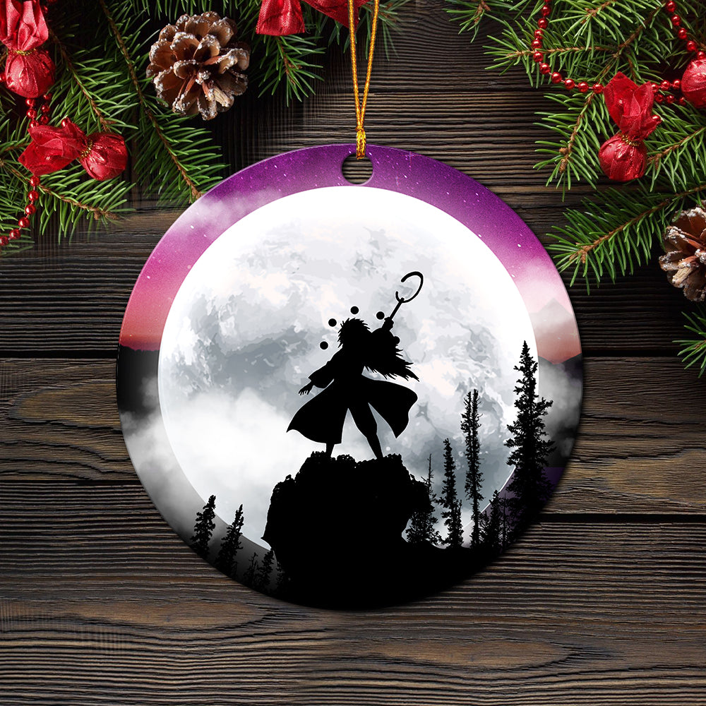 Uchiha Madara Naruto Moon Night Mica Ornament Perfect Gift For Holiday Nearkii