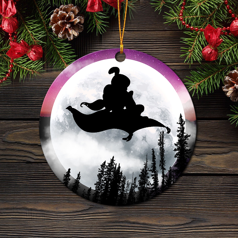 Aladin Moon Night Mica Ornament Perfect Gift For Holiday Nearkii