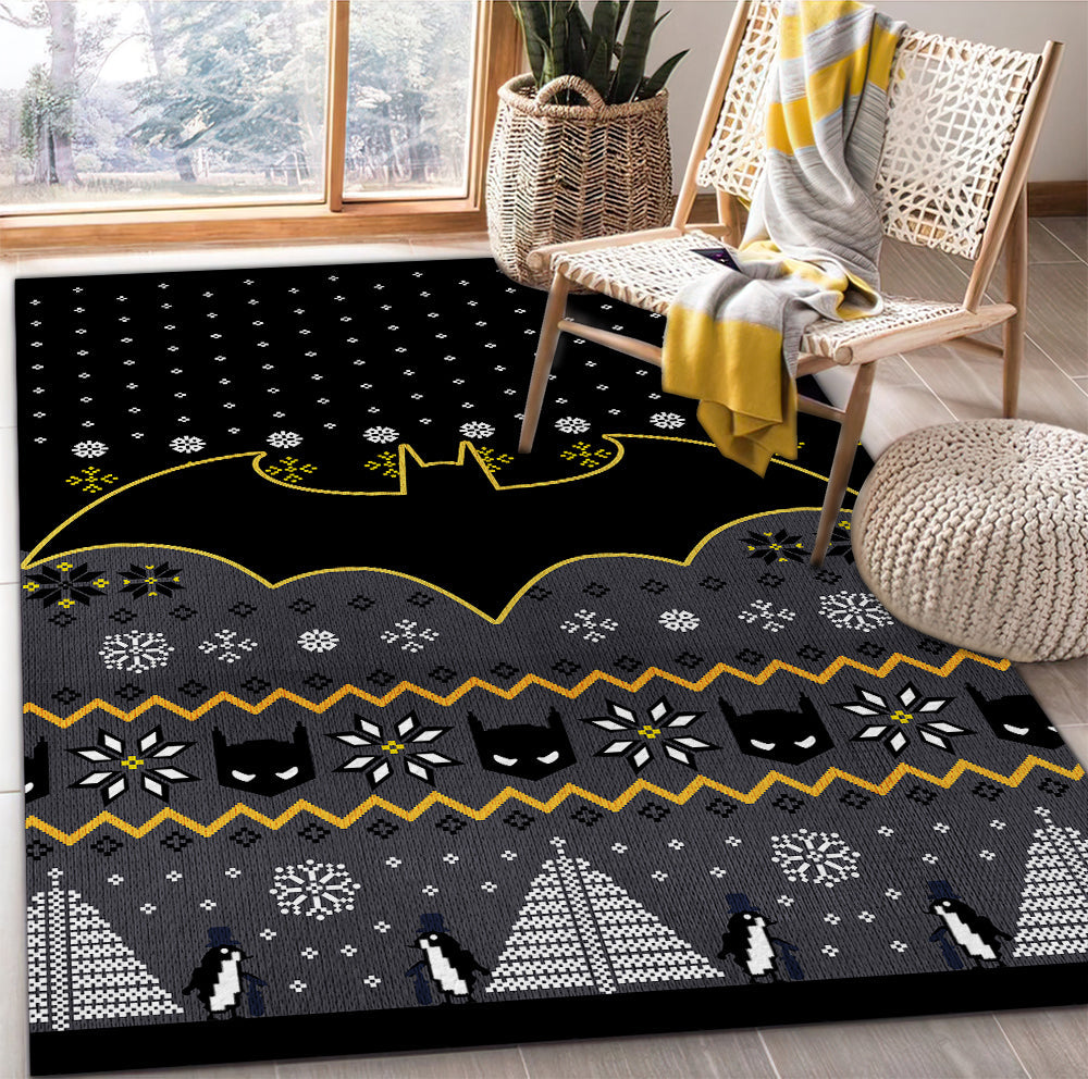 Batman Christmas Rug Carpet Rug Home Room Decor Nearkii