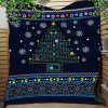 Christmas Tree Pacman Quilt Blanket Nearkii