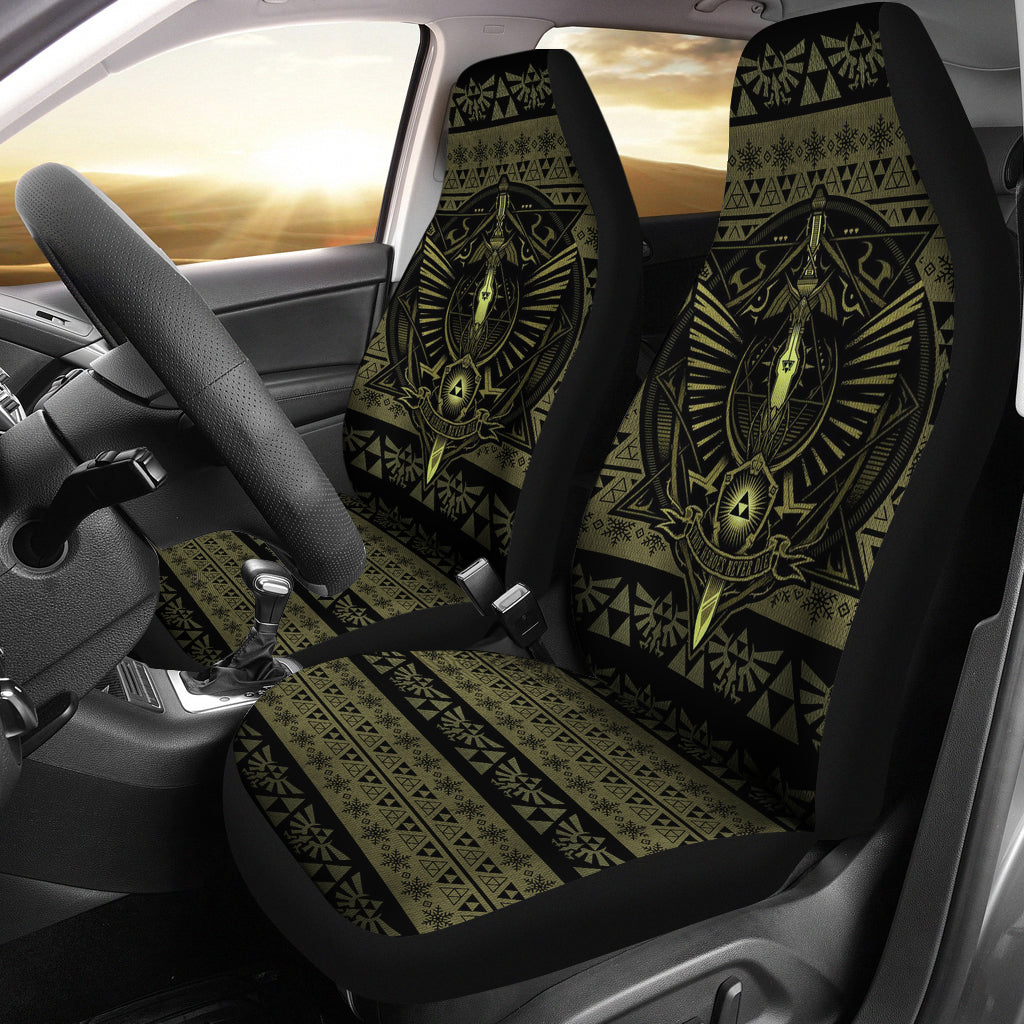 Legend Of Zelda Christmas Vintage Premium Custom Car Seat Covers Decor Protectors Nearkii