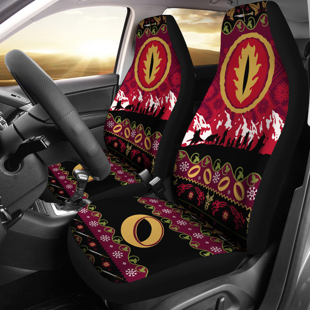 Lord Of The Rings Christmas Premium Custom Car Seat Covers Decor Protectors Nearkii