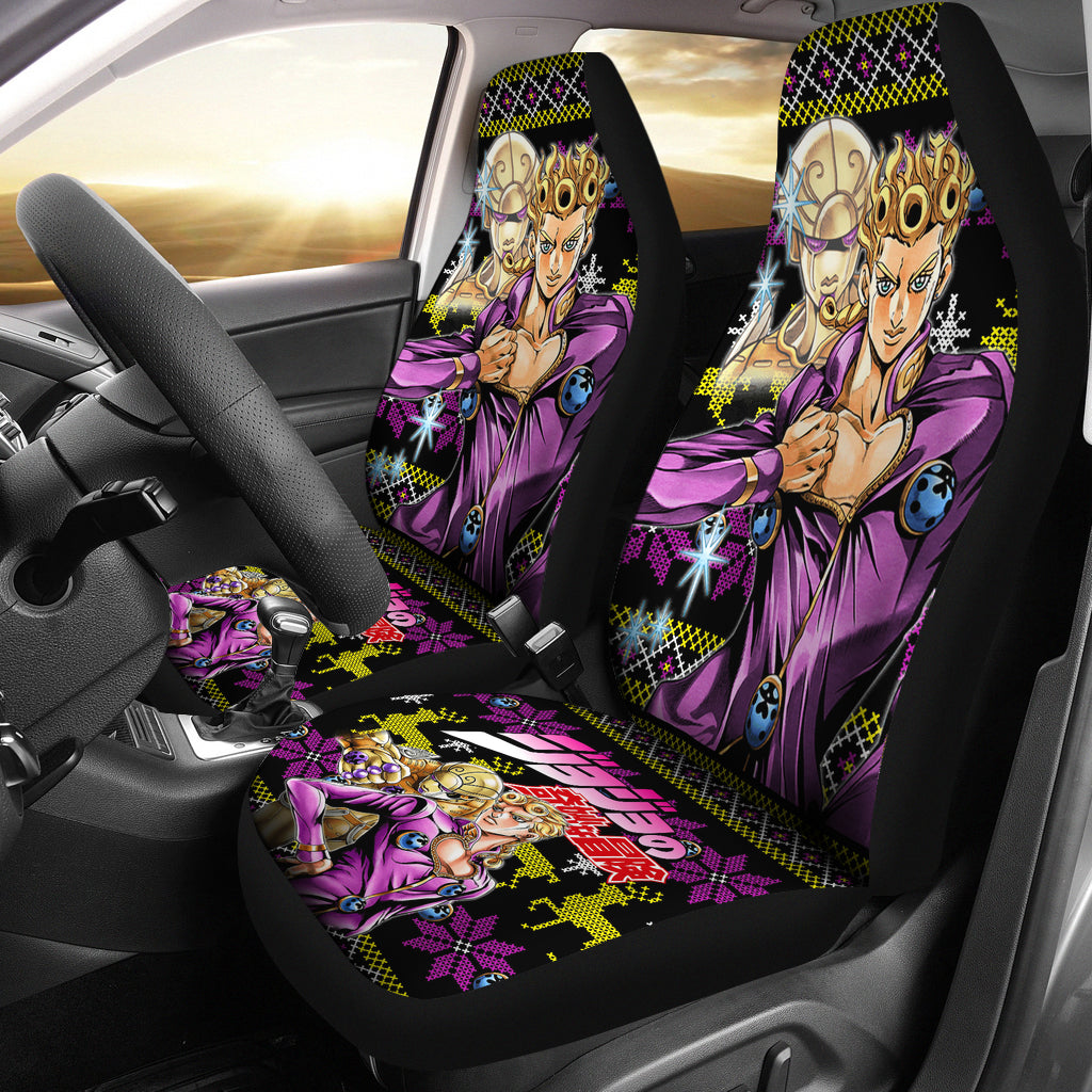 Jojo'S Bizarre Adventure Christmas Premium Custom Car Seat Covers Decor Protectors Nearkii