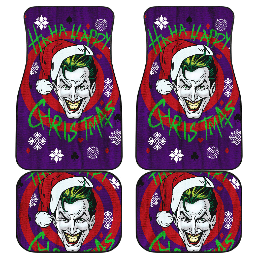 Joker Haha Christmas Car Floor Mats Car Accessories Nearkii