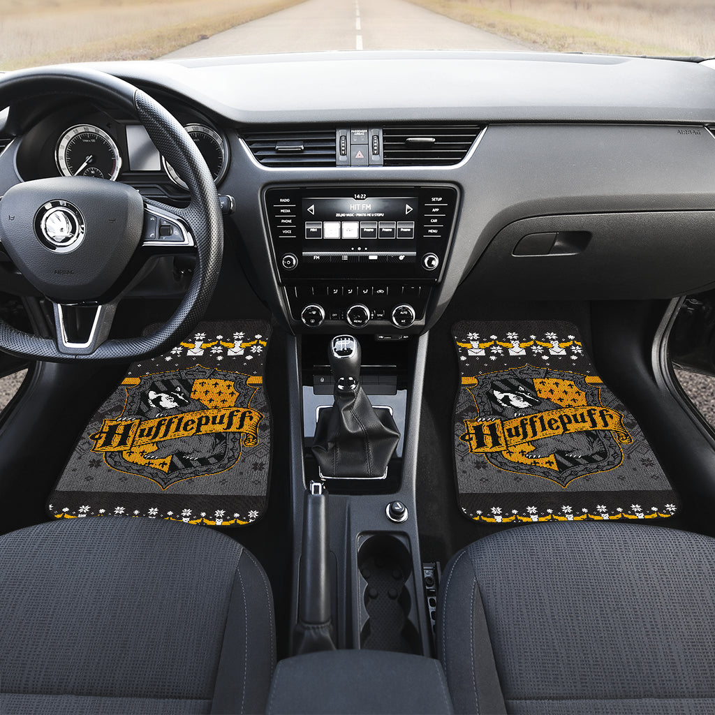 Harry Potter Hufflepuff Car Floor Mats Car Accessories Nearkii