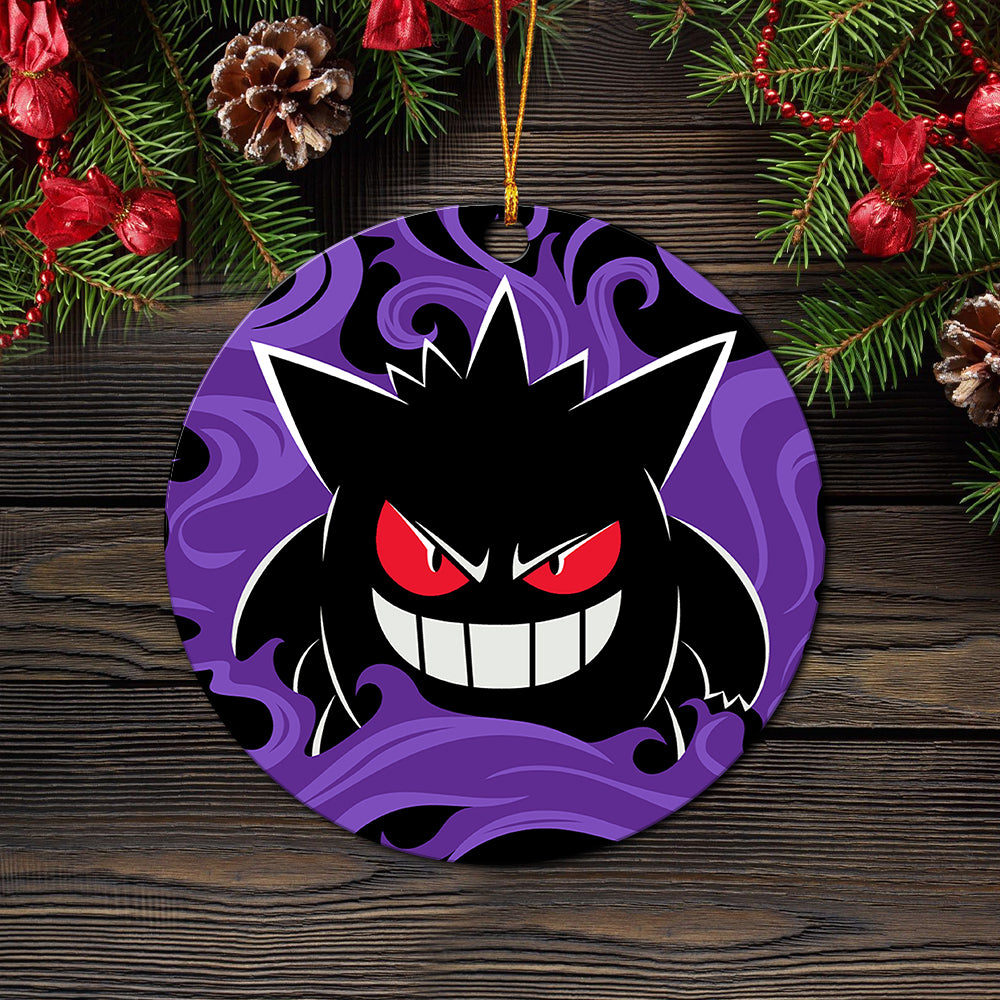 Gengar Pokemon Mica Ornament Perfect Gift For Holiday Nearkii