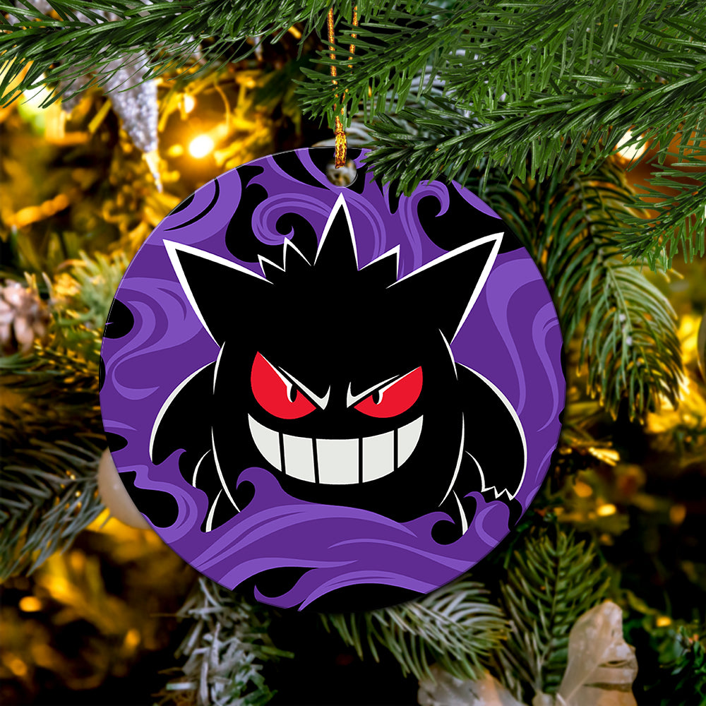 Gengar Pokemon Mica Ornament Perfect Gift For Holiday Nearkii