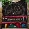 Harry Potter Hogwarts Christmas Quilt Blanket Nearkii