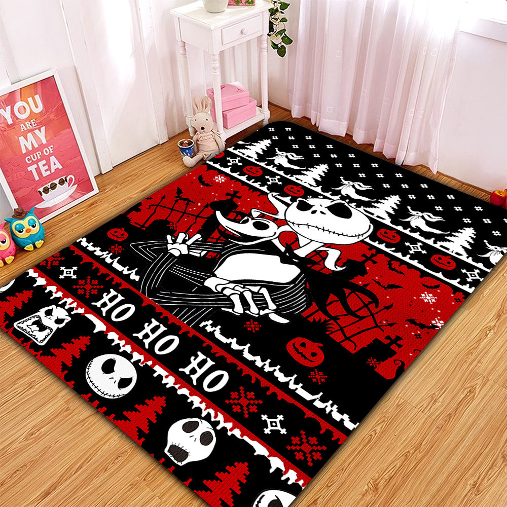 Jack Nightmare Before Christmas Style Rug Carpet Rug Home Room Decor Nearkii