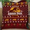 Jurassic Park Dinosaur Christmas Quilt Blanket Nearkii