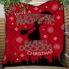 Have a Supercali Fragilistic Expiali Docious Christmas Quilt Blanket Nearkii