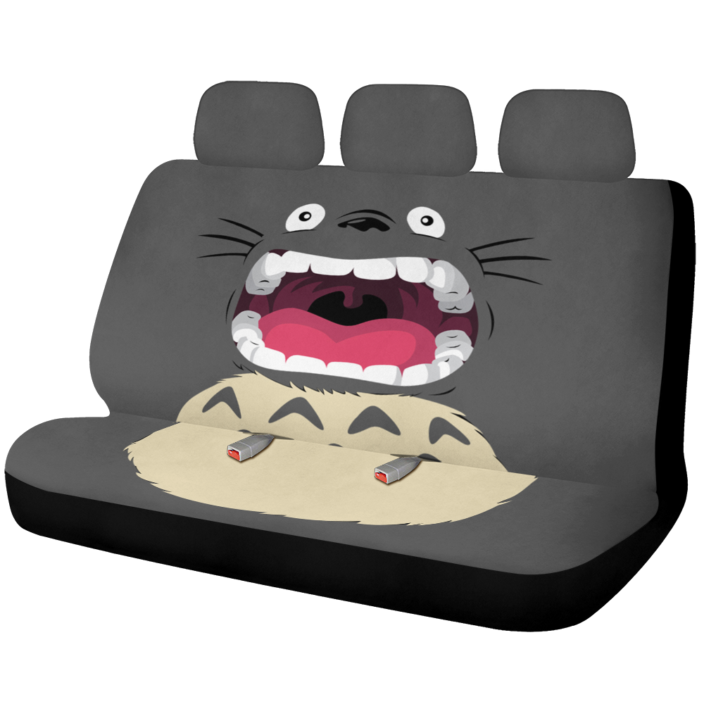 My Neighbor Totoro Ghibli Funny Car Back Seat Covers Decor Protectors Nearkii