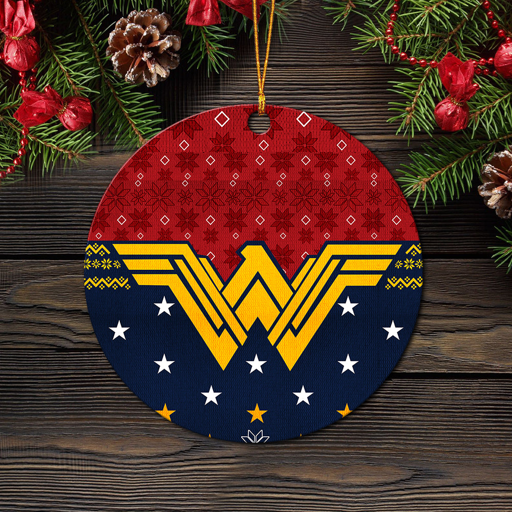 Wonder Woman Mica Ornament Perfect Gift For Holiday Nearkii