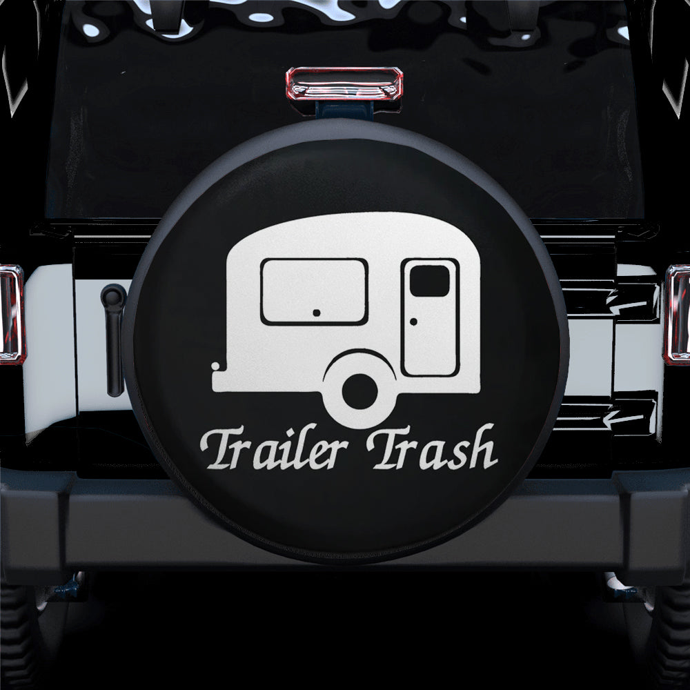 Trailer Trash Jeep Car Spare Tire Covers Gift For Campers Nearkii
